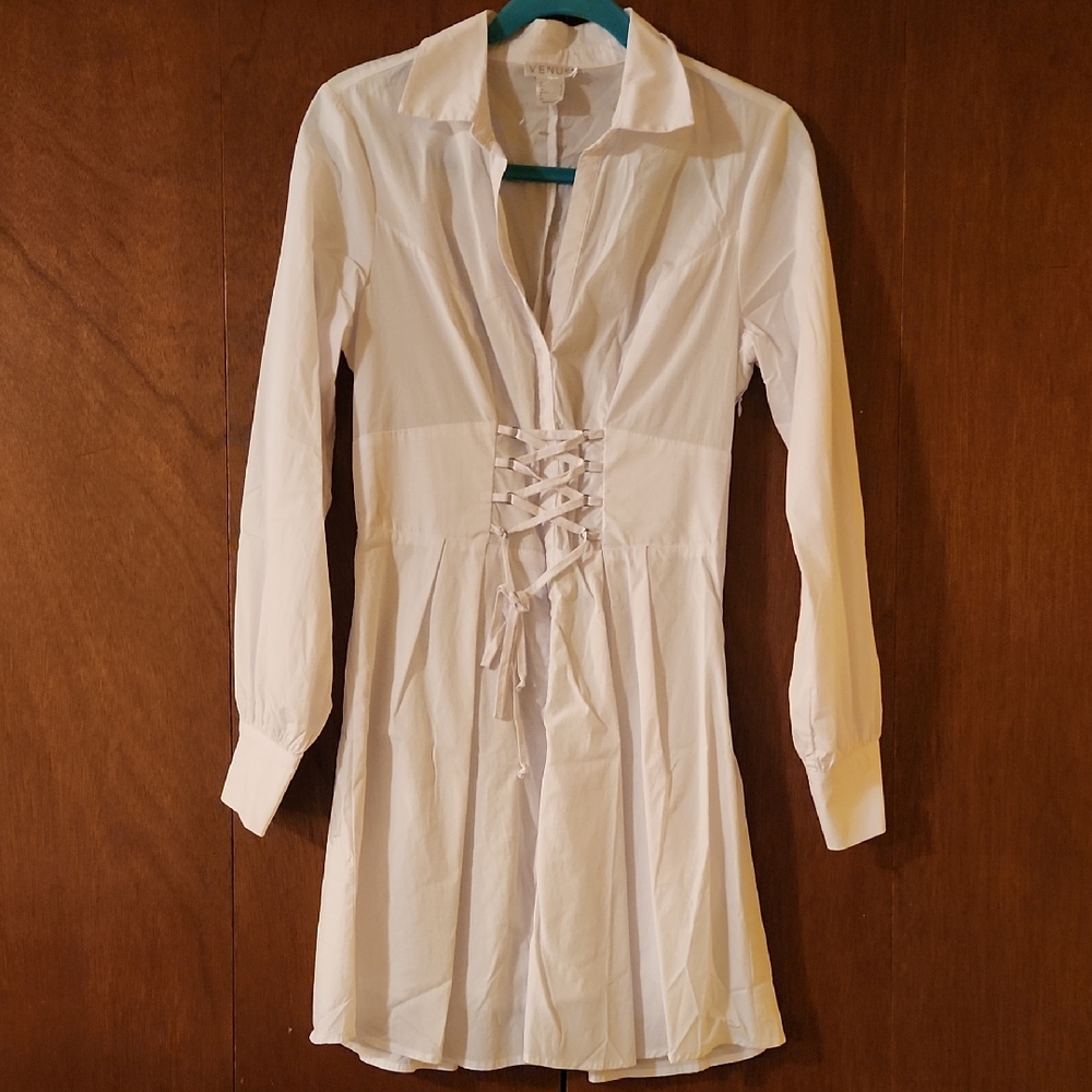 VENUS White Mini Dress